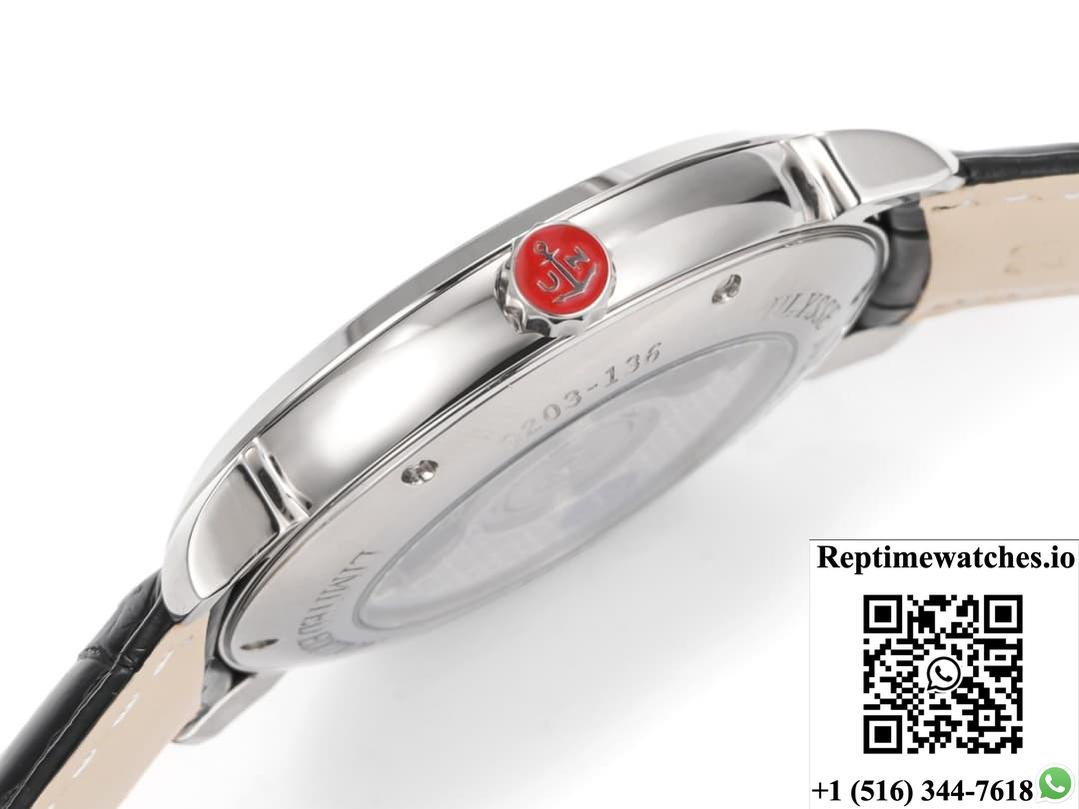 Ulysse Nardin Classico 3203-136LE-9A FL factory stainless steel bezel