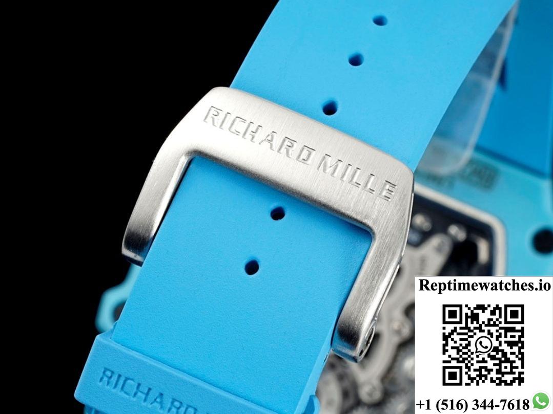 Richard Miller RM21-02 NEW Factory Tourbillon Blue Strap