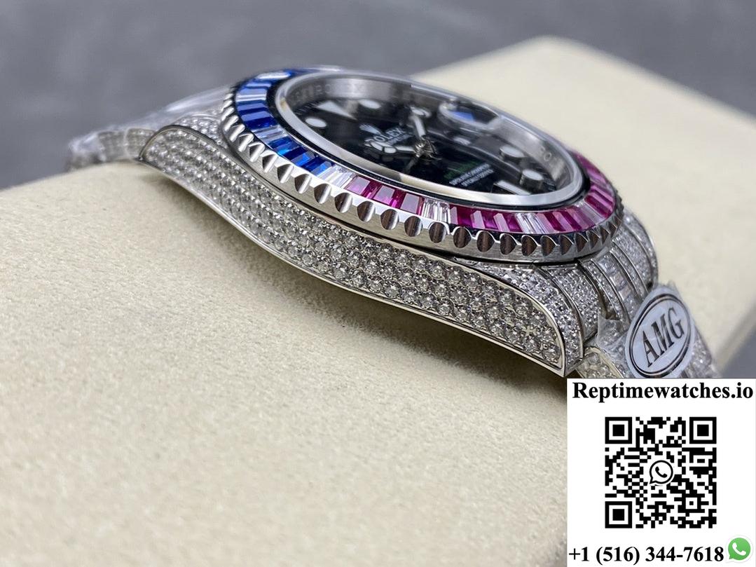 Rolex GMT-Master 116759 SAru-78209 AMG factory diamond case