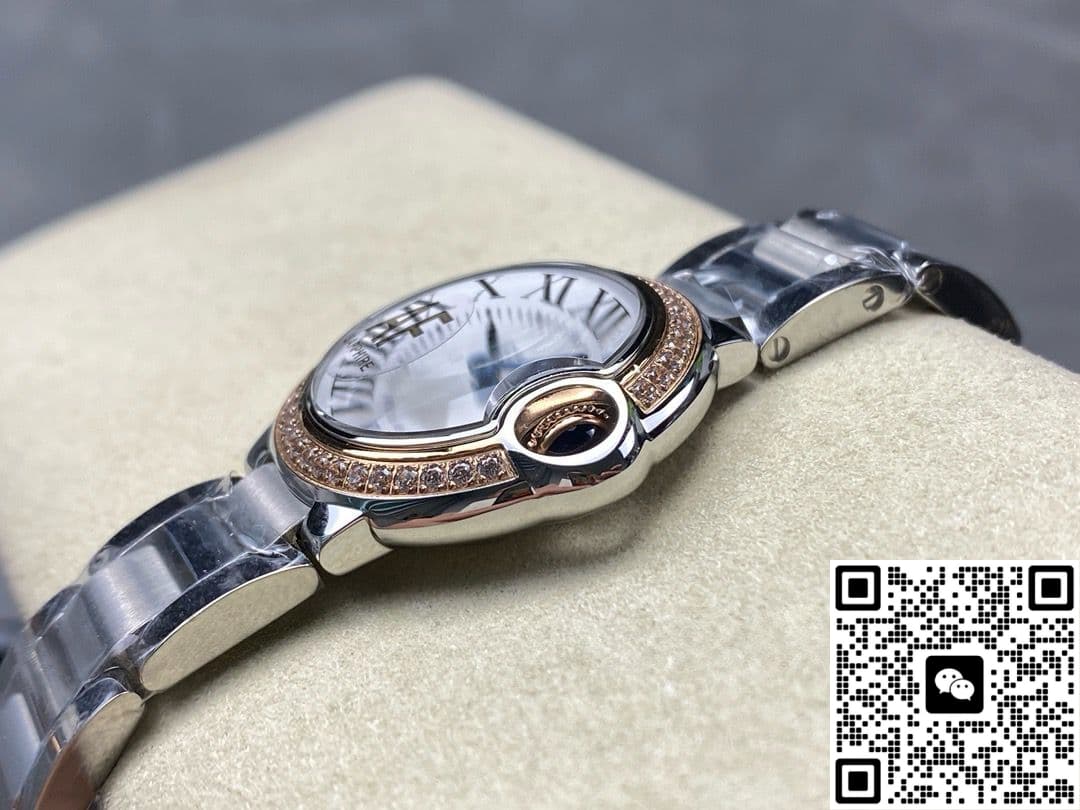 Cartier Blue Balloon WE902079 AF Factory silver-white dial