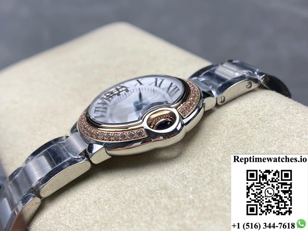 Cartier Blue Balloon WE902079 AF Factory silver-white dial