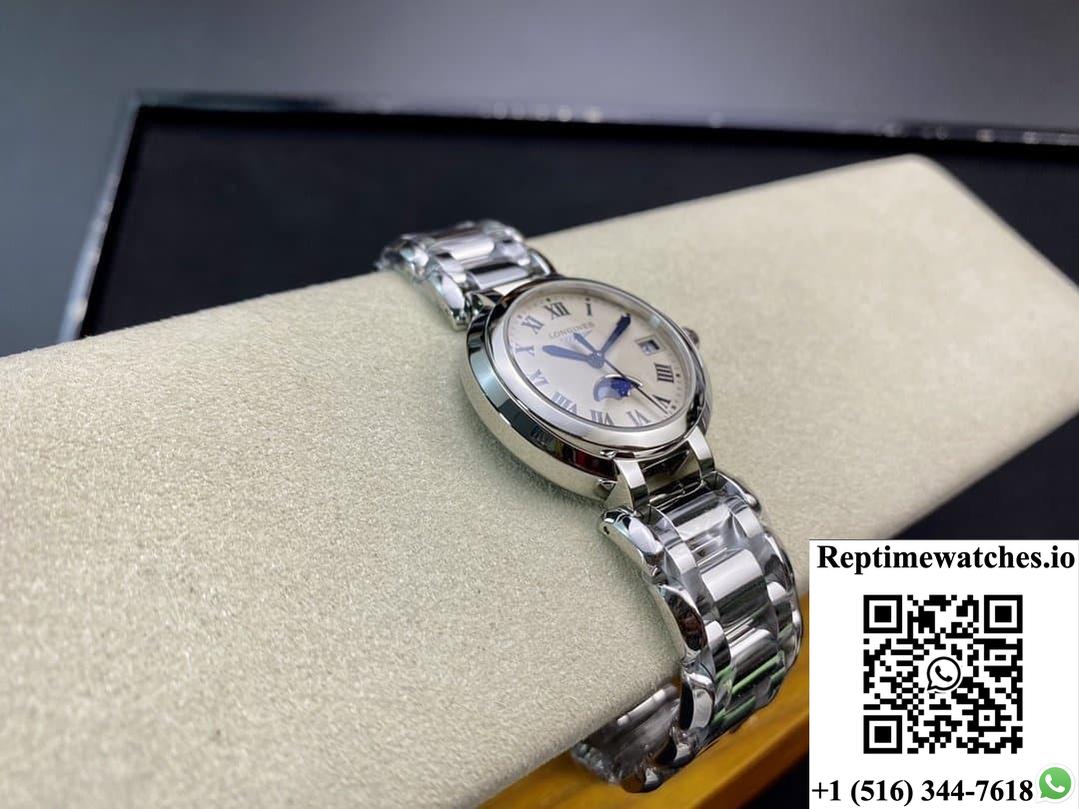 Longines Elegant L8.116.4.71.6 GS Factory Stainless Steel Bezel