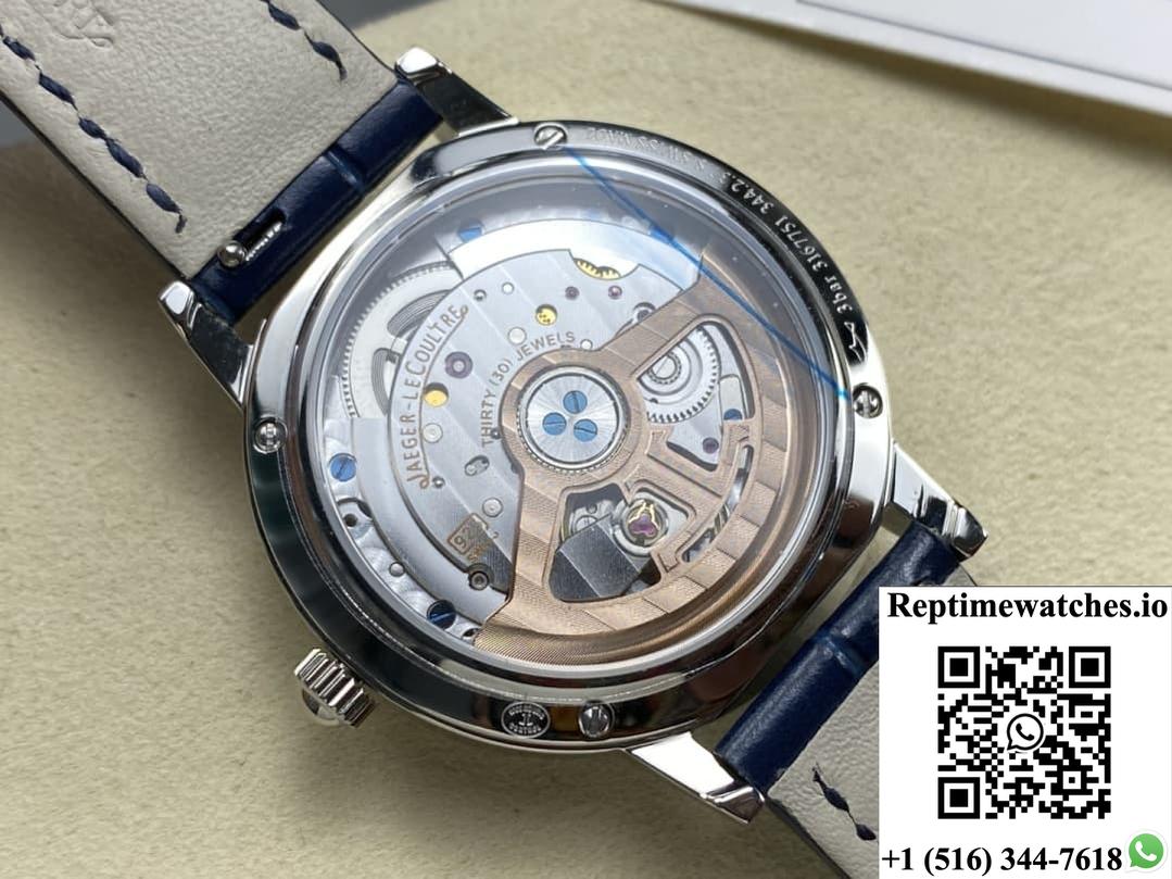 Jaeger-LeCoultre Rendez-Vous 357843J OMF Factory Alligator Leather Strap