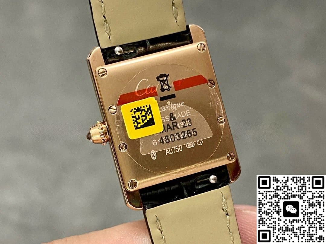 Cartier Tank WJTA0010 F1 Factory Diamond Bezel