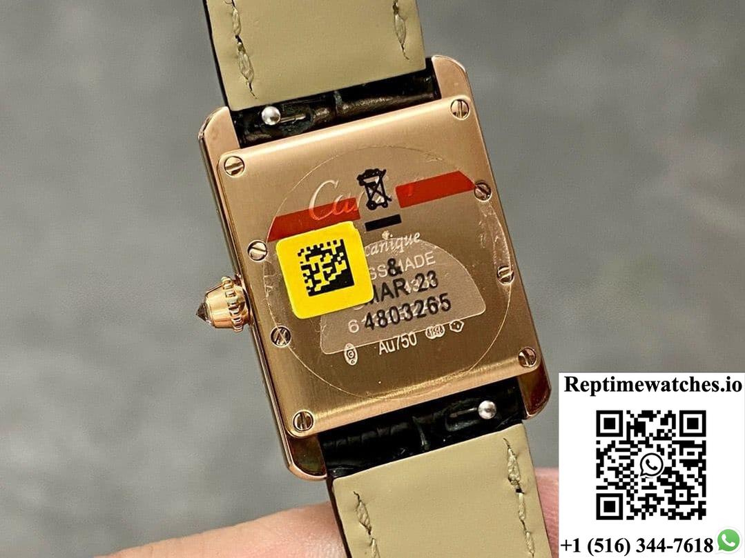 Cartier Tank WJTA0010 F1 Factory Diamond Bezel