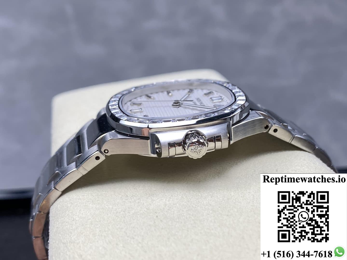 Patek Philippe Nautilus 5711 GR Factory Diamond Bezel
