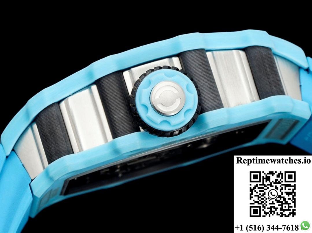 Richard Miller RM21-02 NEW Factory Tourbillon Blue Strap