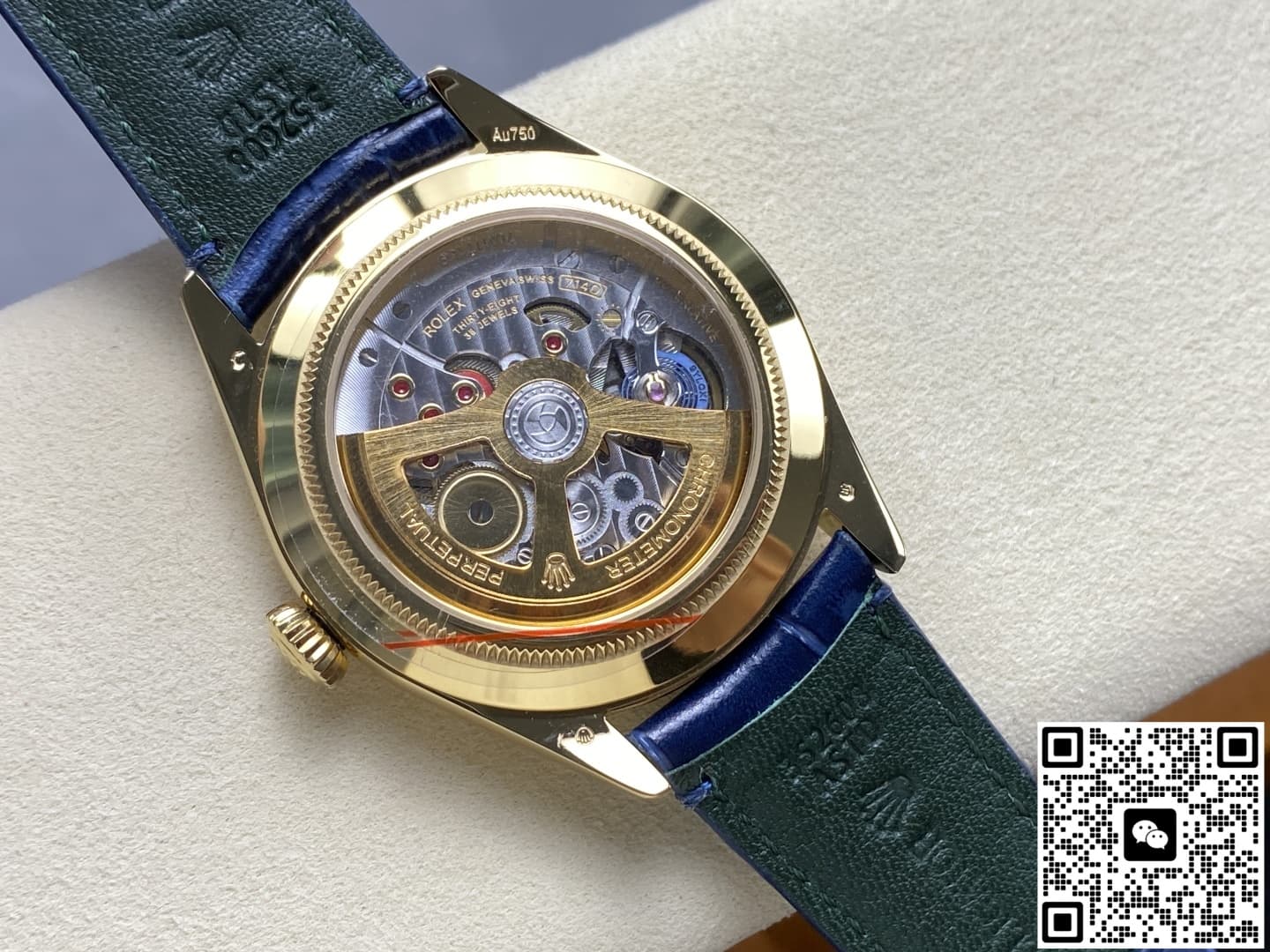Rolex Perpetual 1908 m52508-0005 R+ factory with Skeleton Case Back