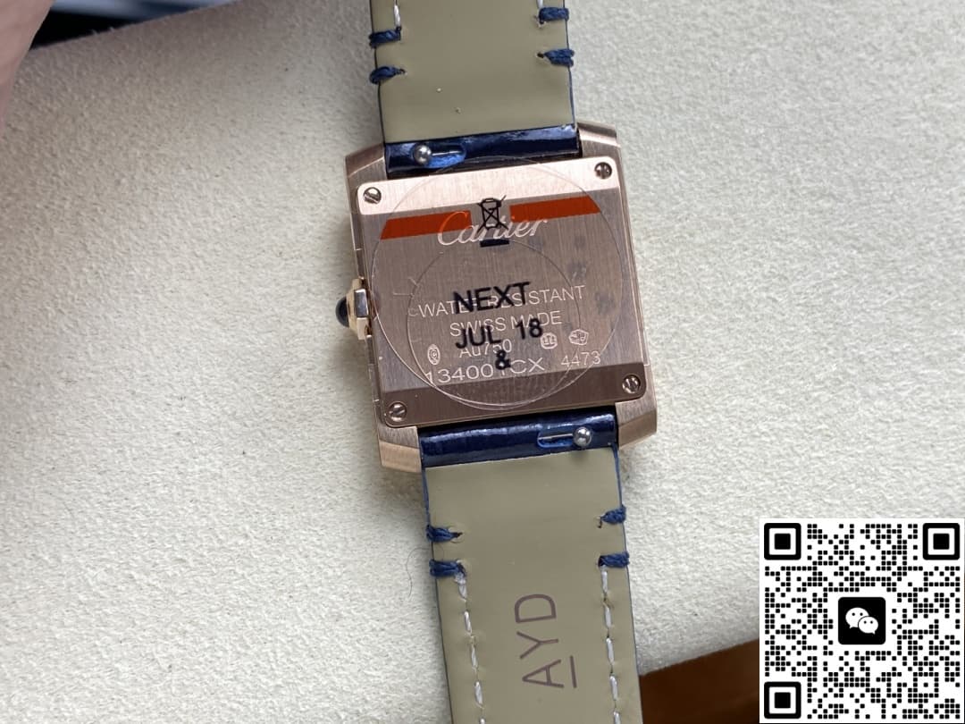 Cartier Tank WGTA0280 8848 Factory Alligator Leather Strap