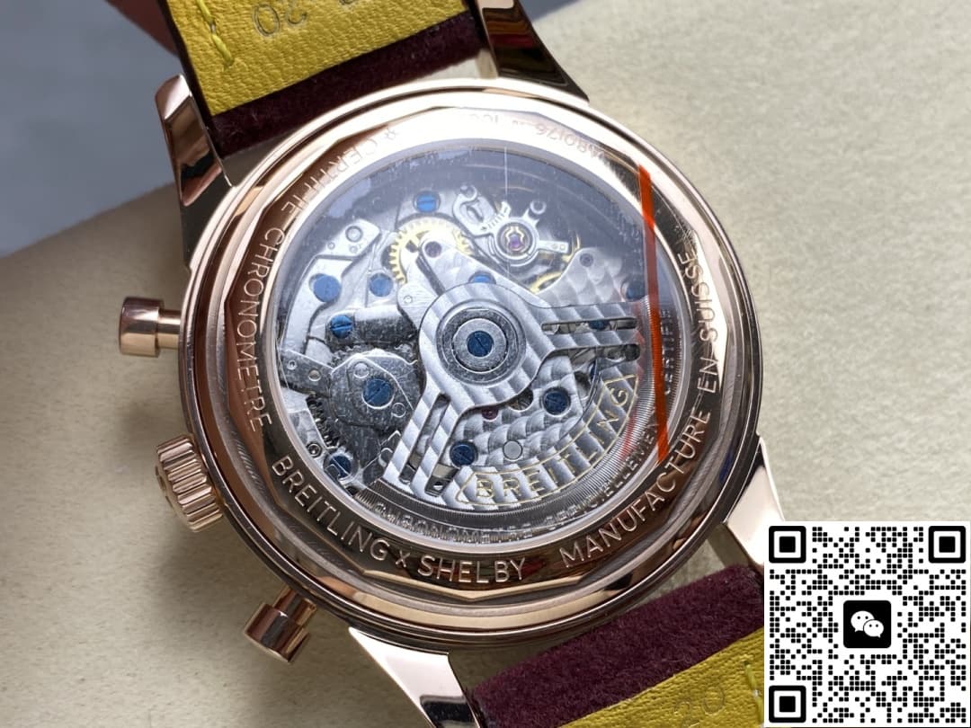 Breitling Premier RB01181A1Q1X1 BLS factory stainless steel bezel