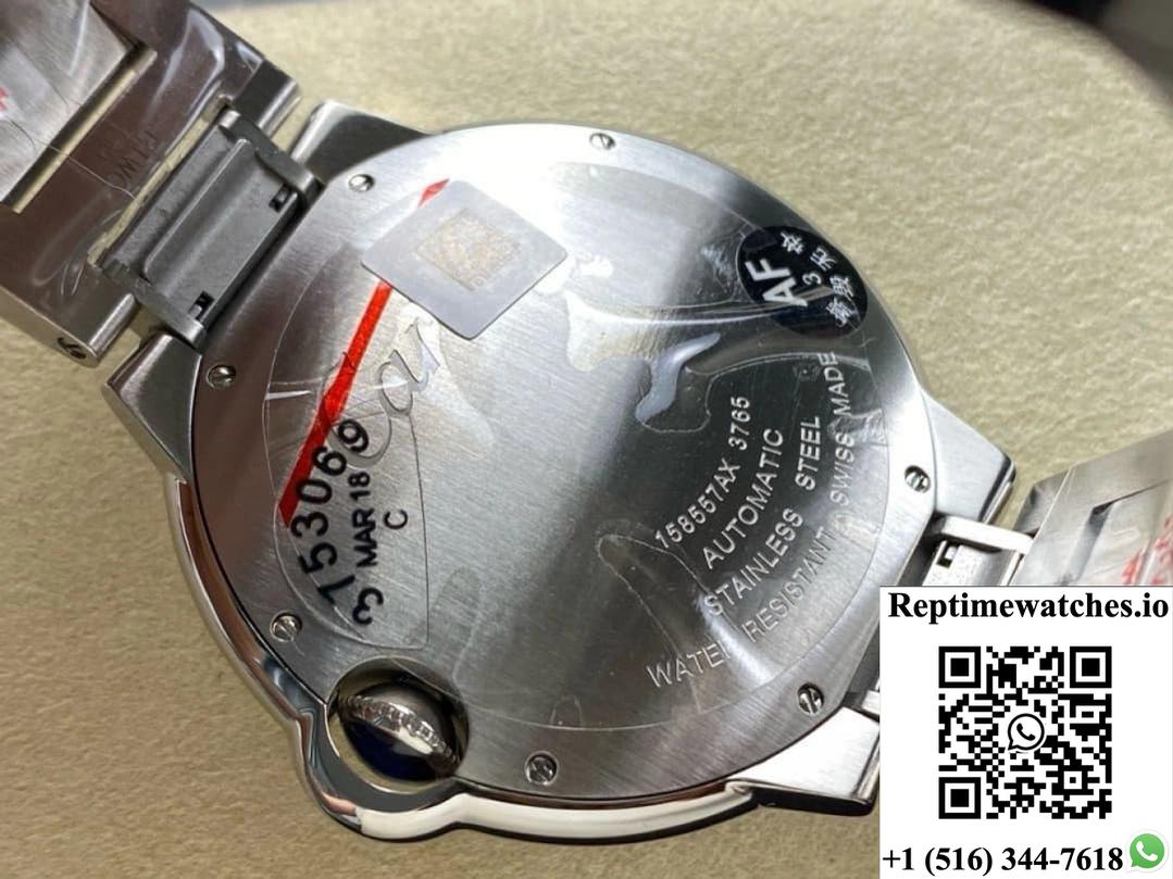 Cartier Blue Balloon WSBB0071 AF Factory Stainless Steel Strap