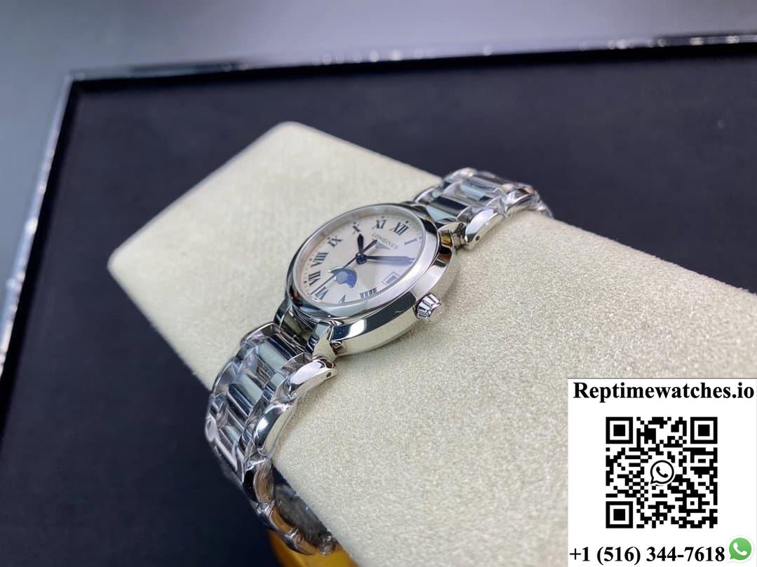 Longines Elegant L8.116.4.71.6 GS Factory Stainless Steel Bezel