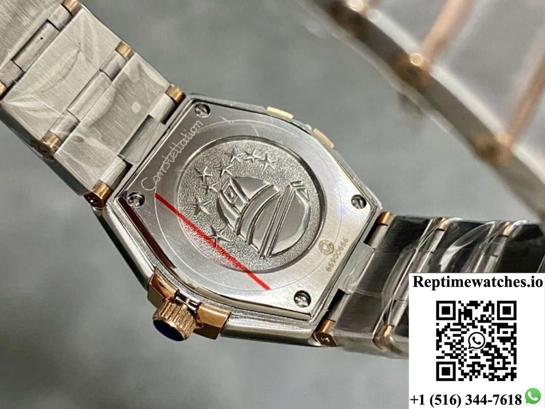 Omega Constellation 131.25.25.60.53.002 TW factory solid bottom case