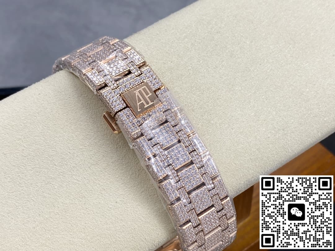 Audemars Piguet Royal Oak 15400OR.023 AMG Factory Diamond Bezel
