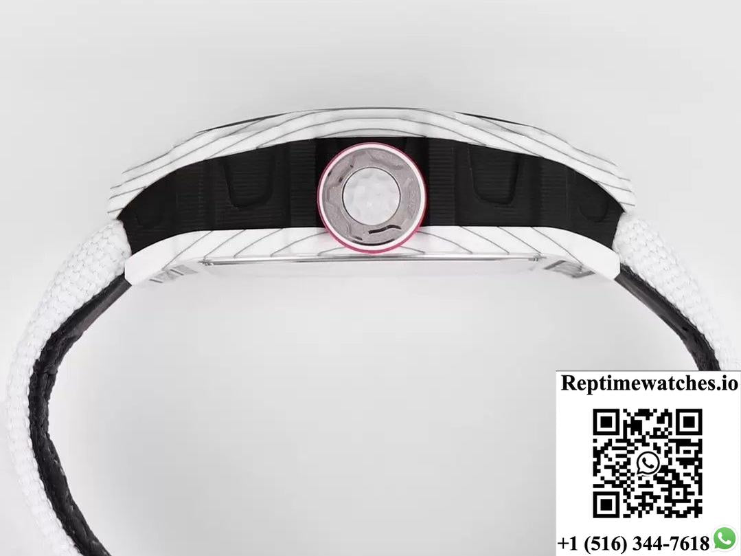 Richard Miller Men’s RM38-02 RM Factory Carbon Fiber Bezel