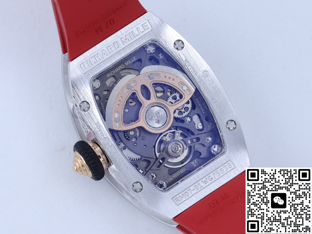 Richard Miller Ladies RM07-01 ZF Factory Rose Gold color Crown