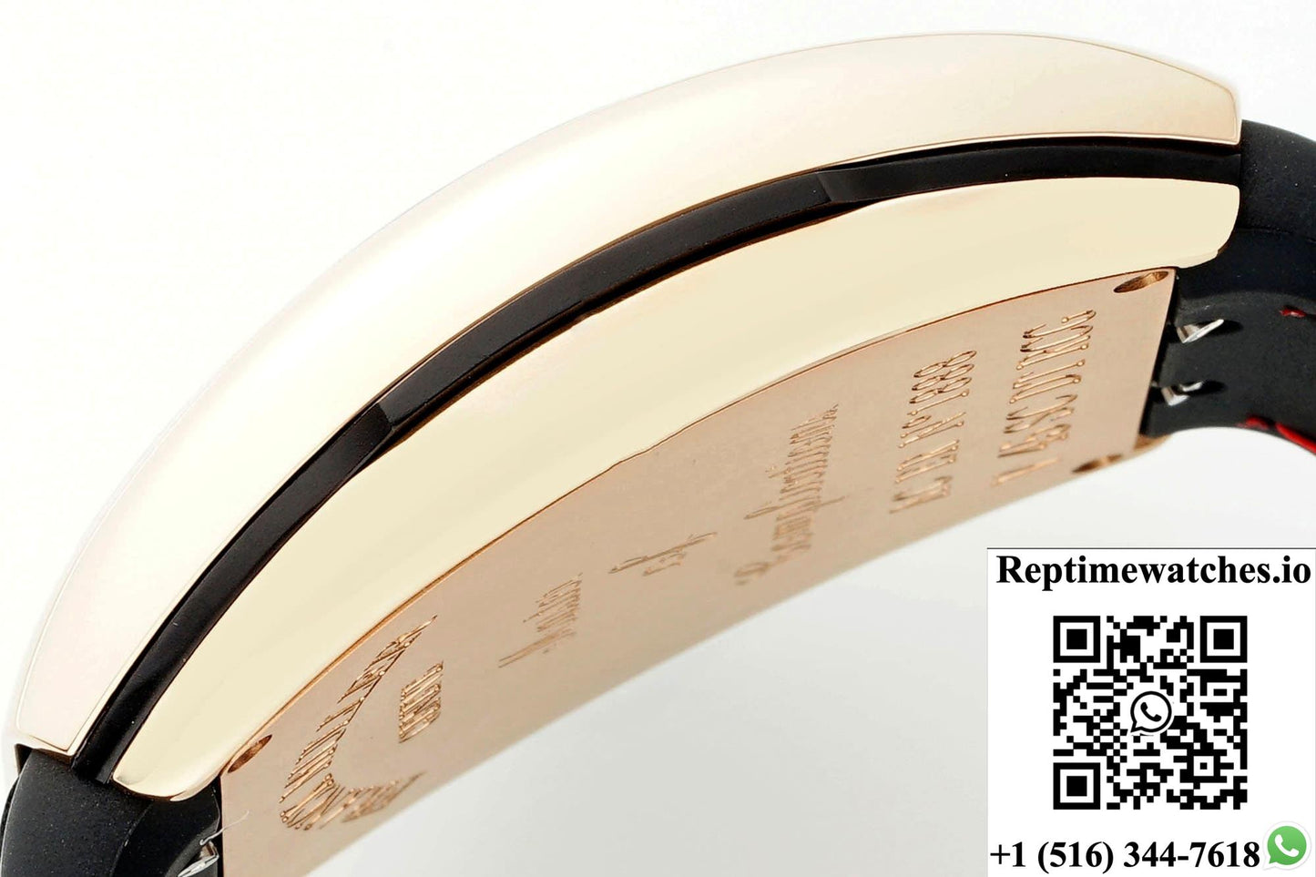 Franck Muller Vanguard ABF factory rose gold crown