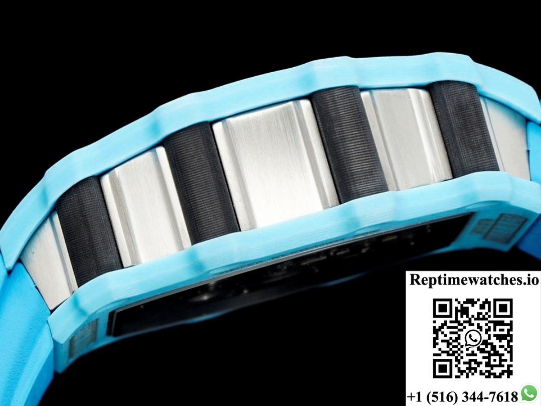 Richard Miller RM21-02 NEW Factory Tourbillon Blue Strap