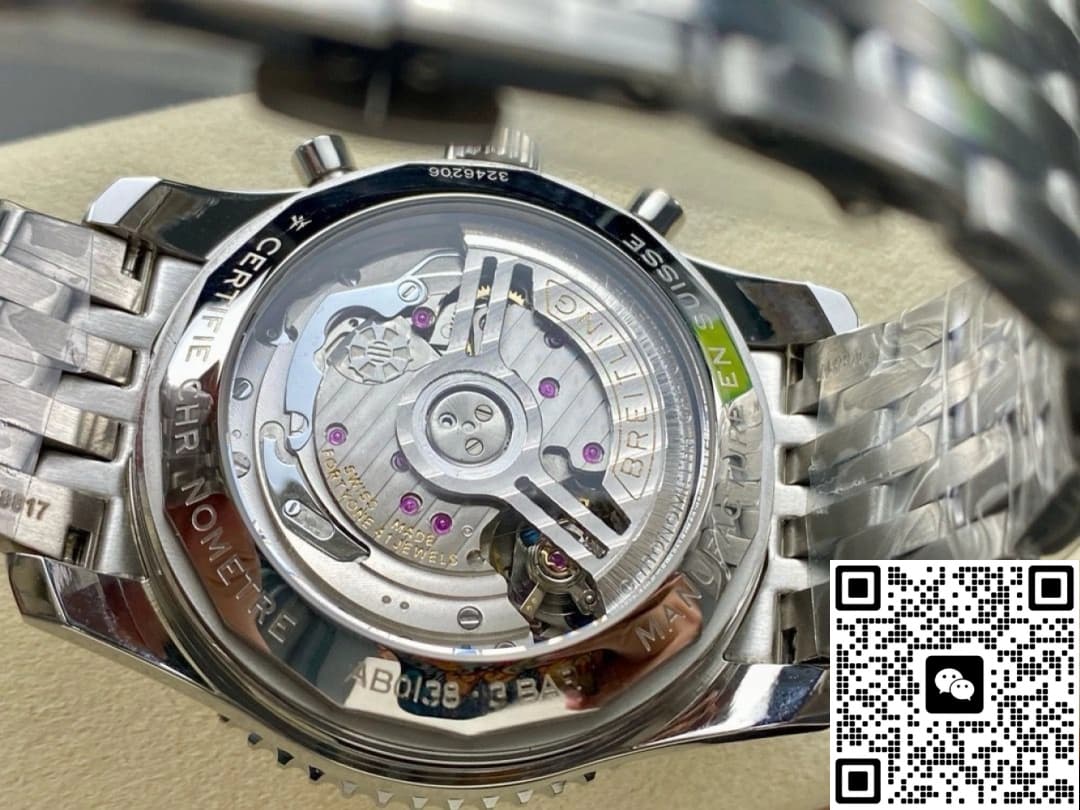 Breitling Navitimer 1 AB01383B1G1A1 BLS factory transparent case back