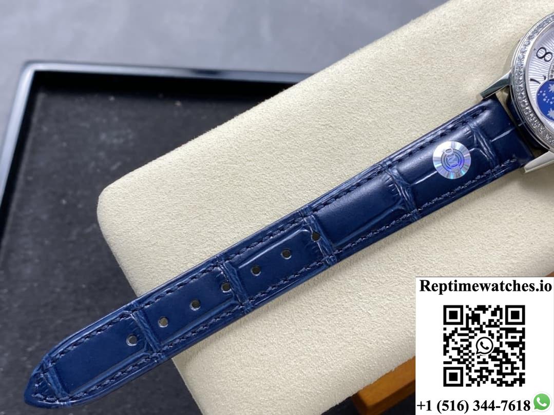 Jaeger-LeCoultre Rendez-Vous 357843J OMF Factory Alligator Leather Strap