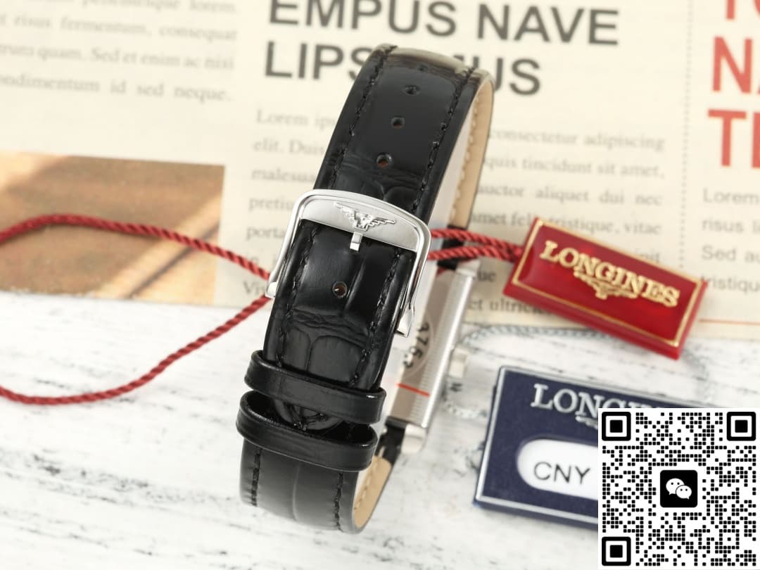 Longines Elegant L5.200.4.75.2 AF Factory Alligator Leather Strap