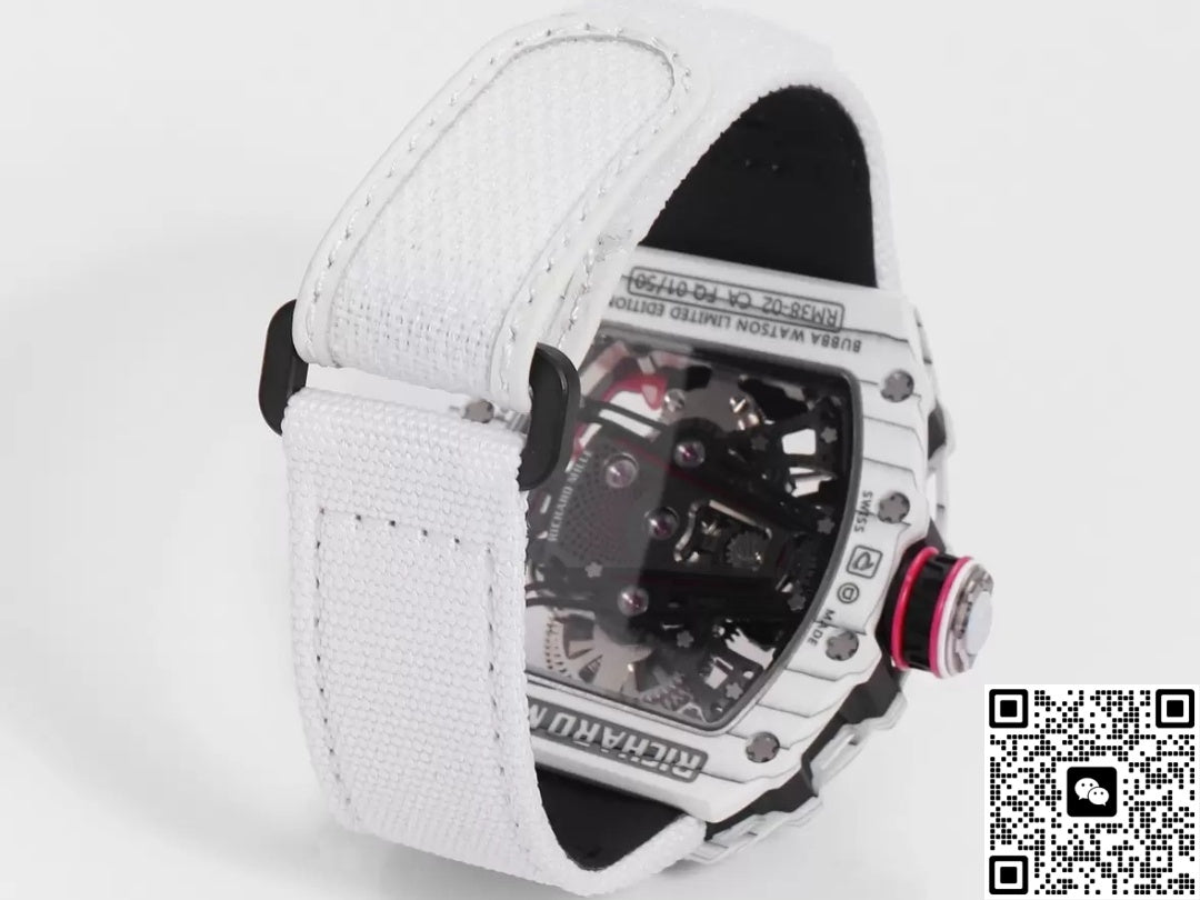 Richard Miller Men’s RM38-02 RM Factory Carbon Fiber Bezel