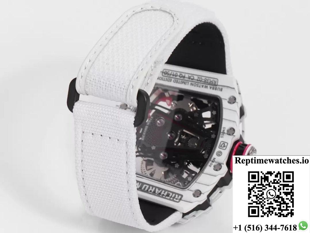 Richard Miller Men’s RM38-02 RM Factory Carbon Fiber Bezel