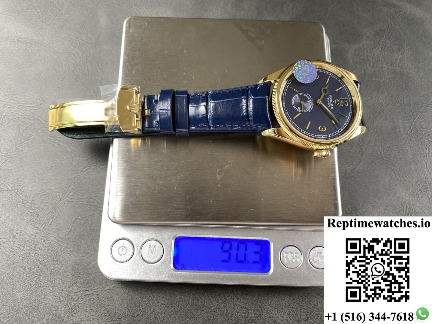 Rolex Perpetual 1908 m52508-0005 R+ factory with Skeleton Case Back