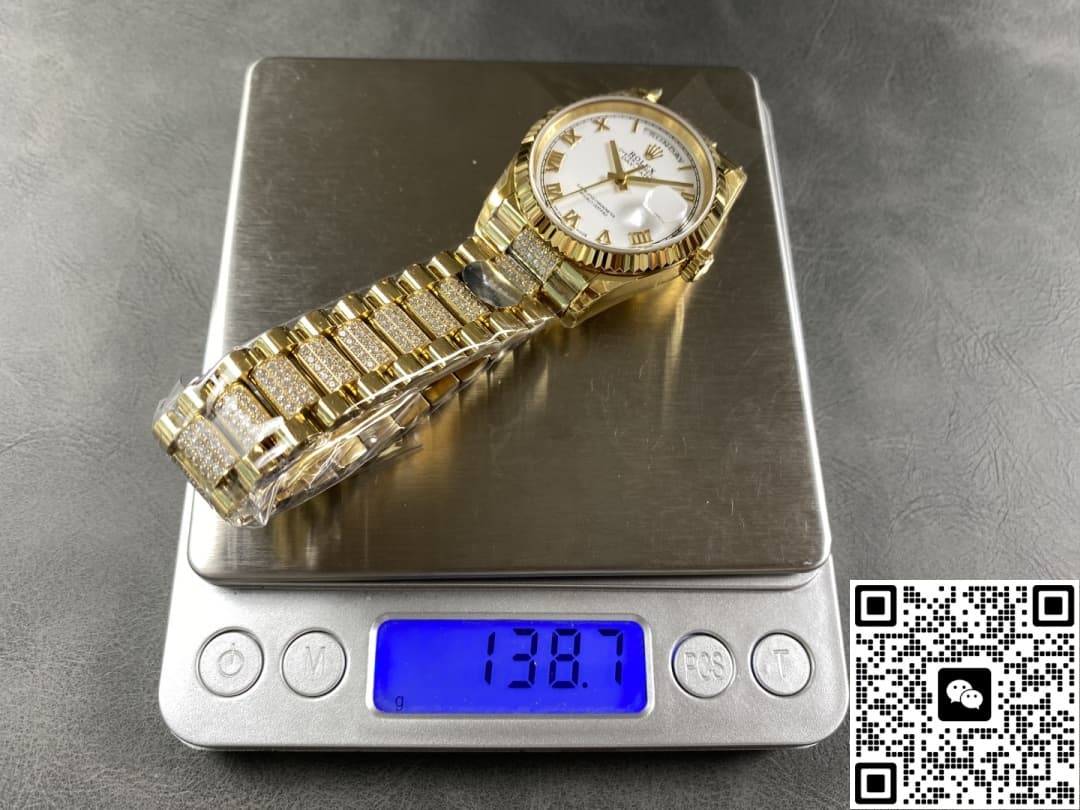 Rolex Day-Date M128238-0077 8+ Factory Gold color Case