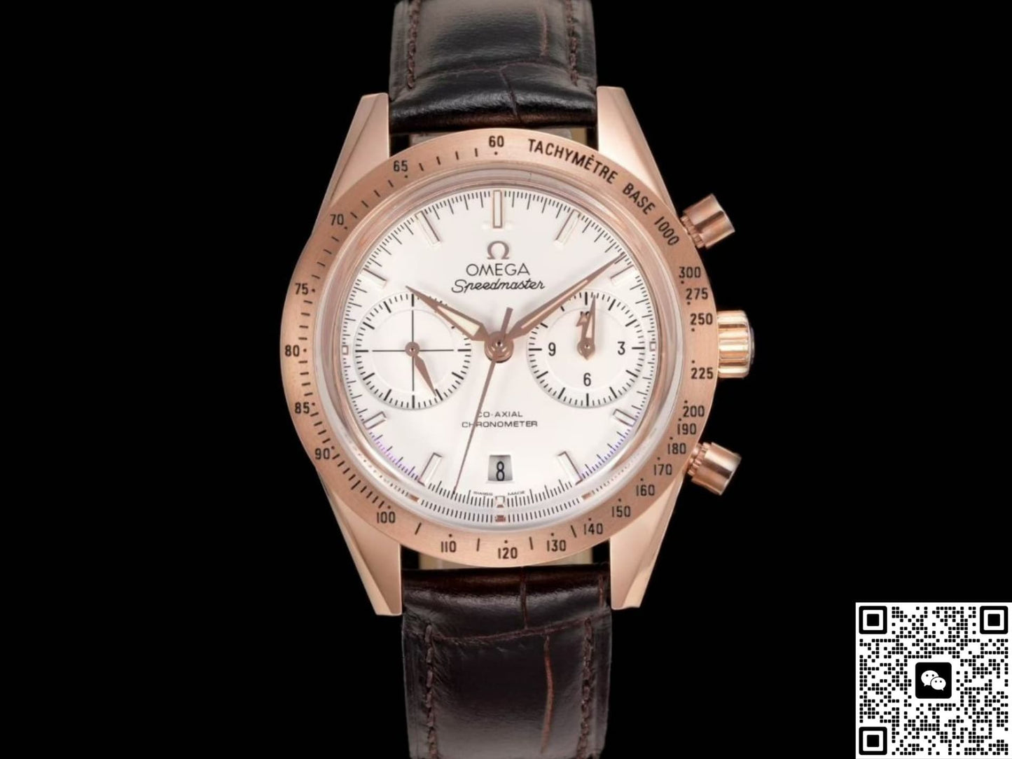 Omega Speedmaster 331.53.42.51.02.002 TVS Factory Red Gold Crown