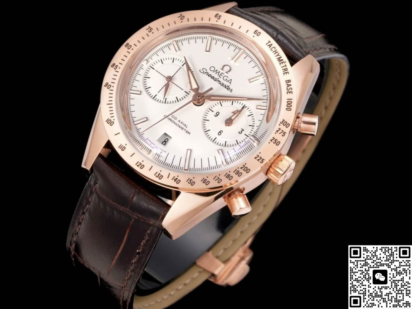 Omega Speedmaster 331.53.42.51.02.002 TVS Factory Red Gold Crown