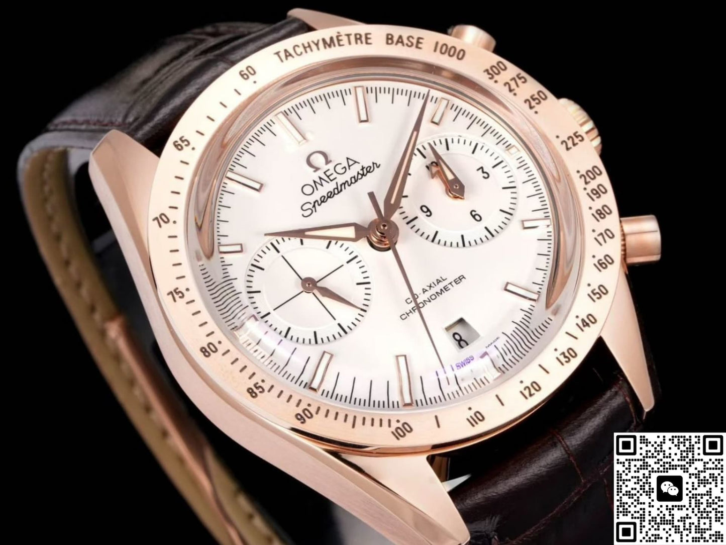Omega Speedmaster 331.53.42.51.02.002 TVS Factory Red Gold Crown