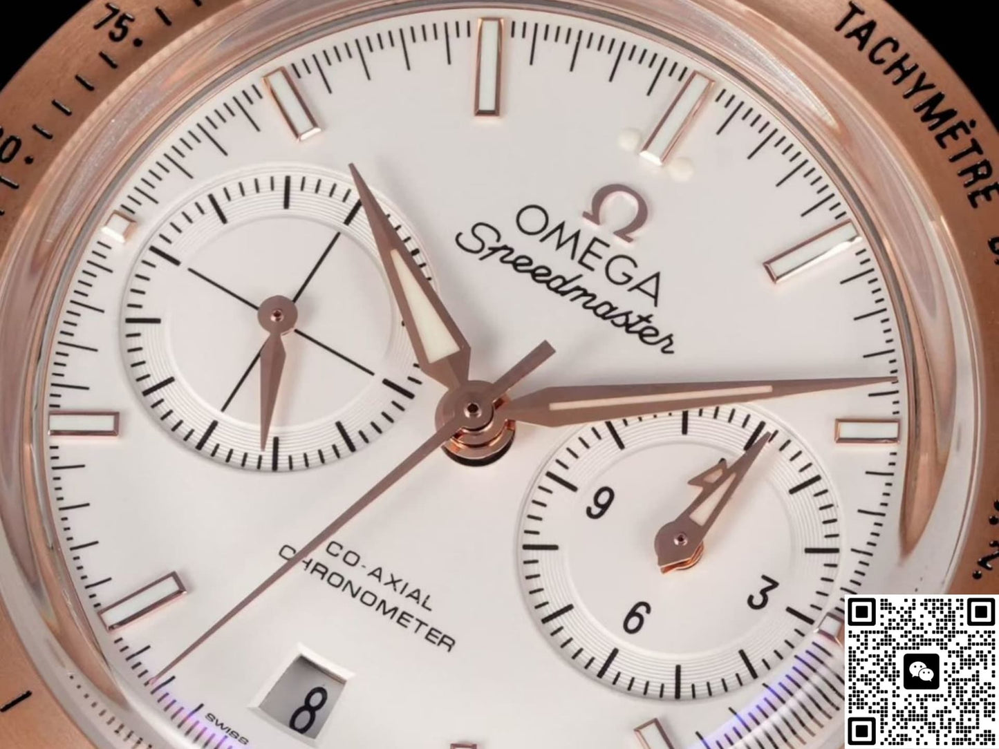 Omega Speedmaster 331.53.42.51.02.002 TVS Factory Red Gold Crown
