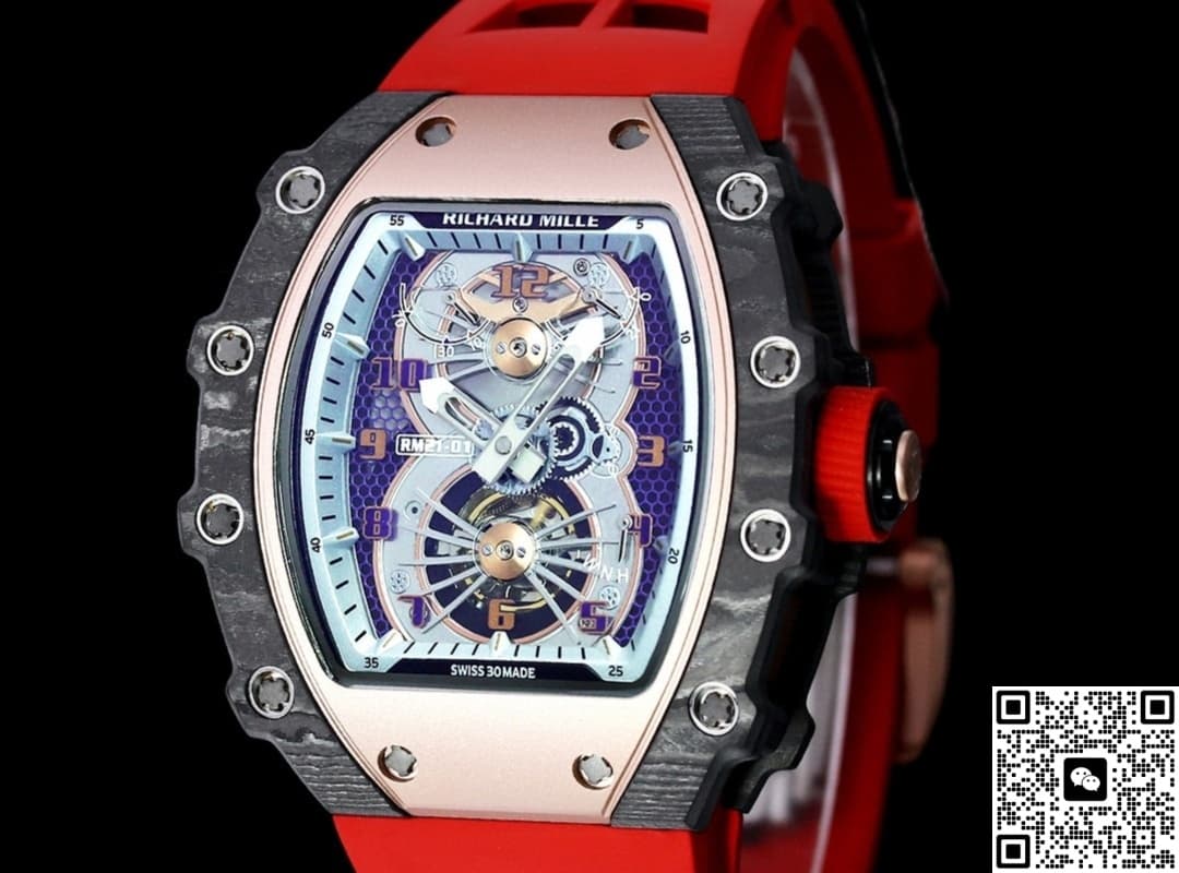 Richard Mille RM21-01 RM Factory Red Strap