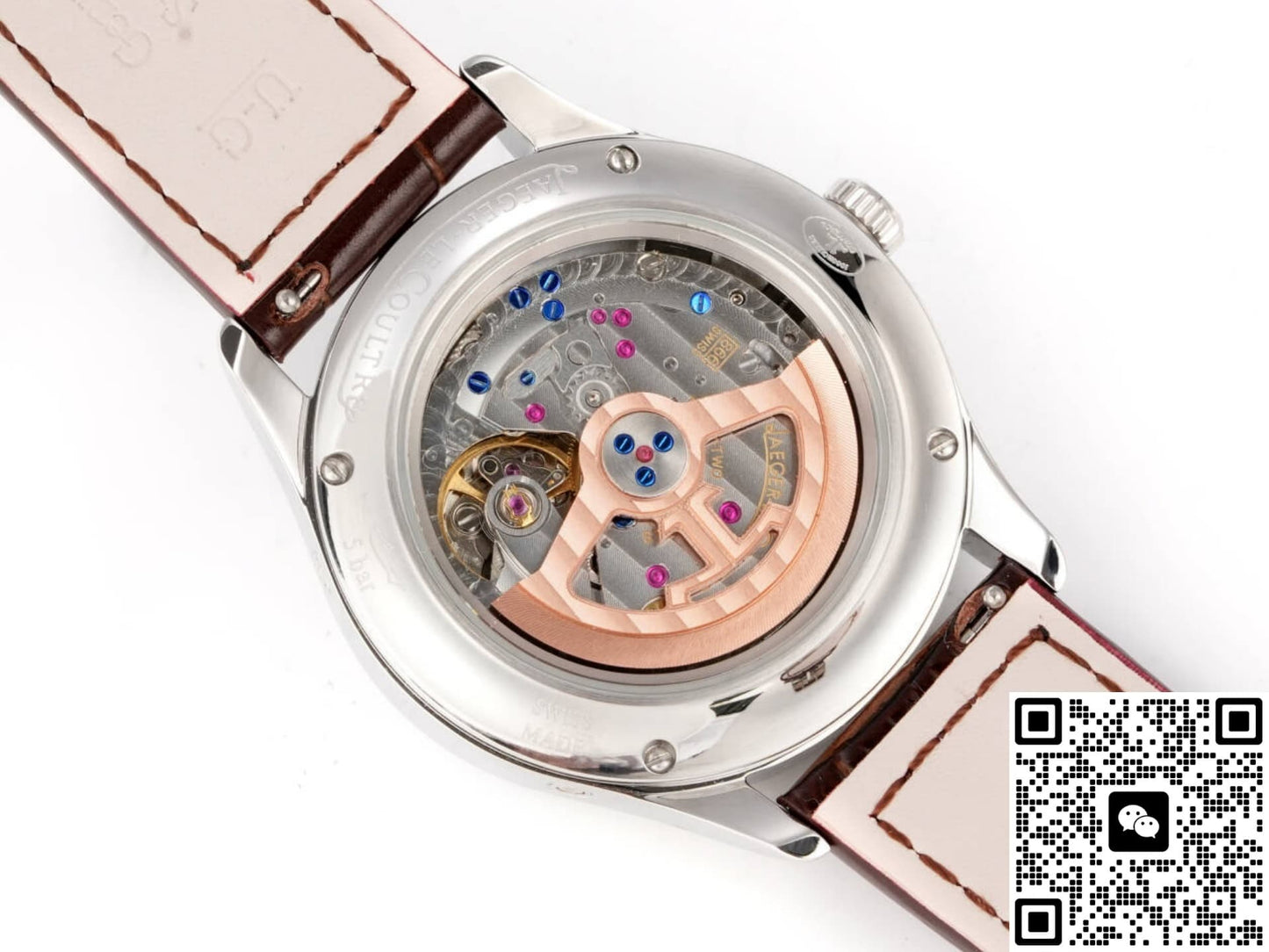 Jaeger LeCoultre Master 147347A 5C Factory Alligator Leather Strap