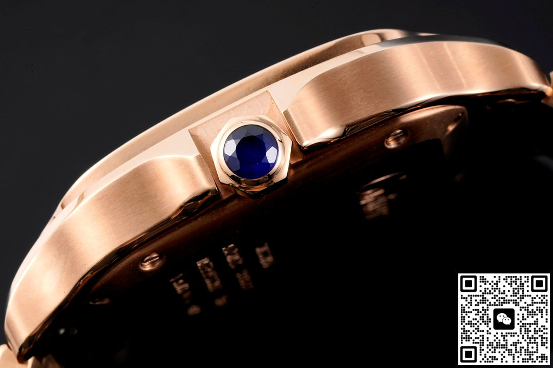 Cartier Santos WJSA0009 BV factory square dial