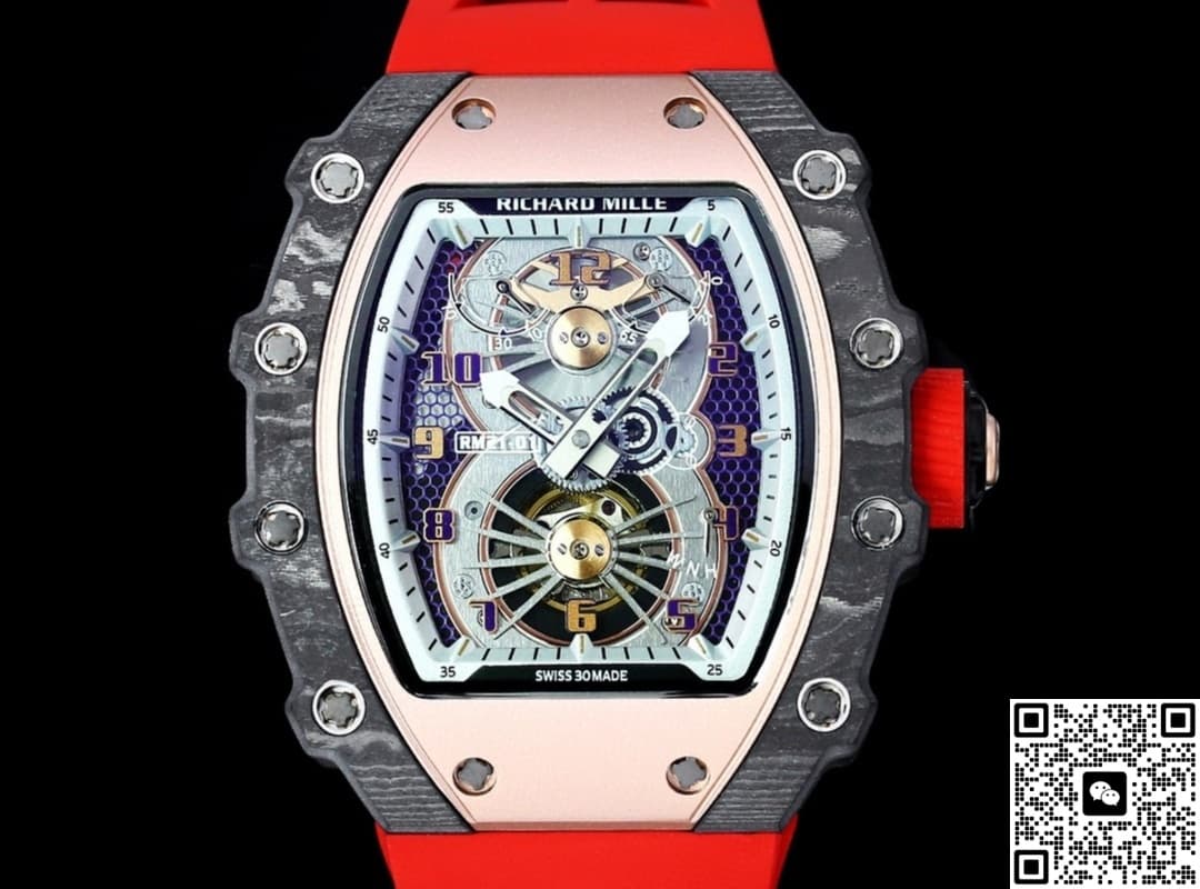 Richard Mille RM21-01 RM Factory Red Strap