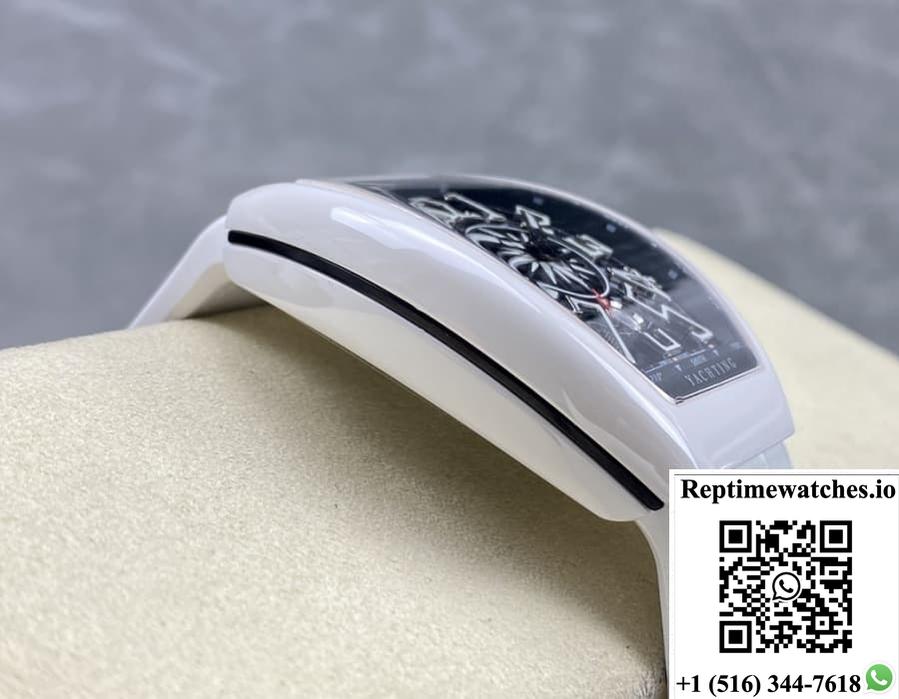 Franck Muller MEN’S Collection V46 SC OG ABF Factory Stainless Steel Crown