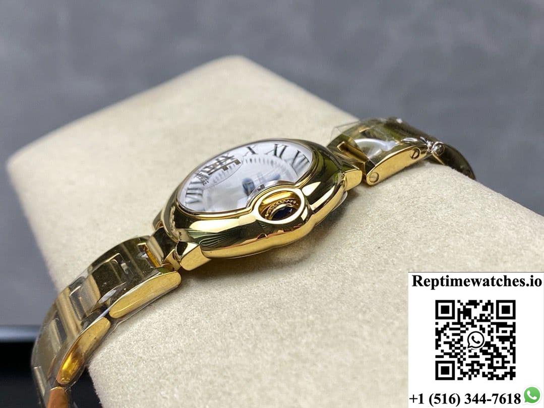 Cartier Blue Balloon W69001Z2 AF Factory Gold Case