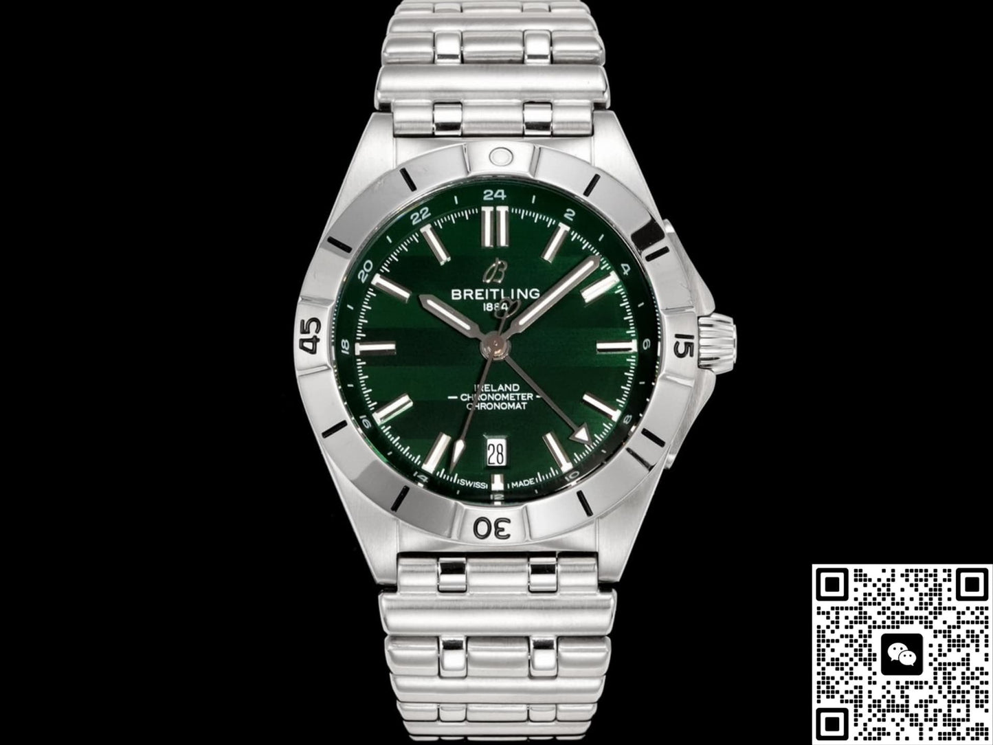 Breitling Chronomat A323987B1L1A1 BLS Factory Stainless Steel Bezel