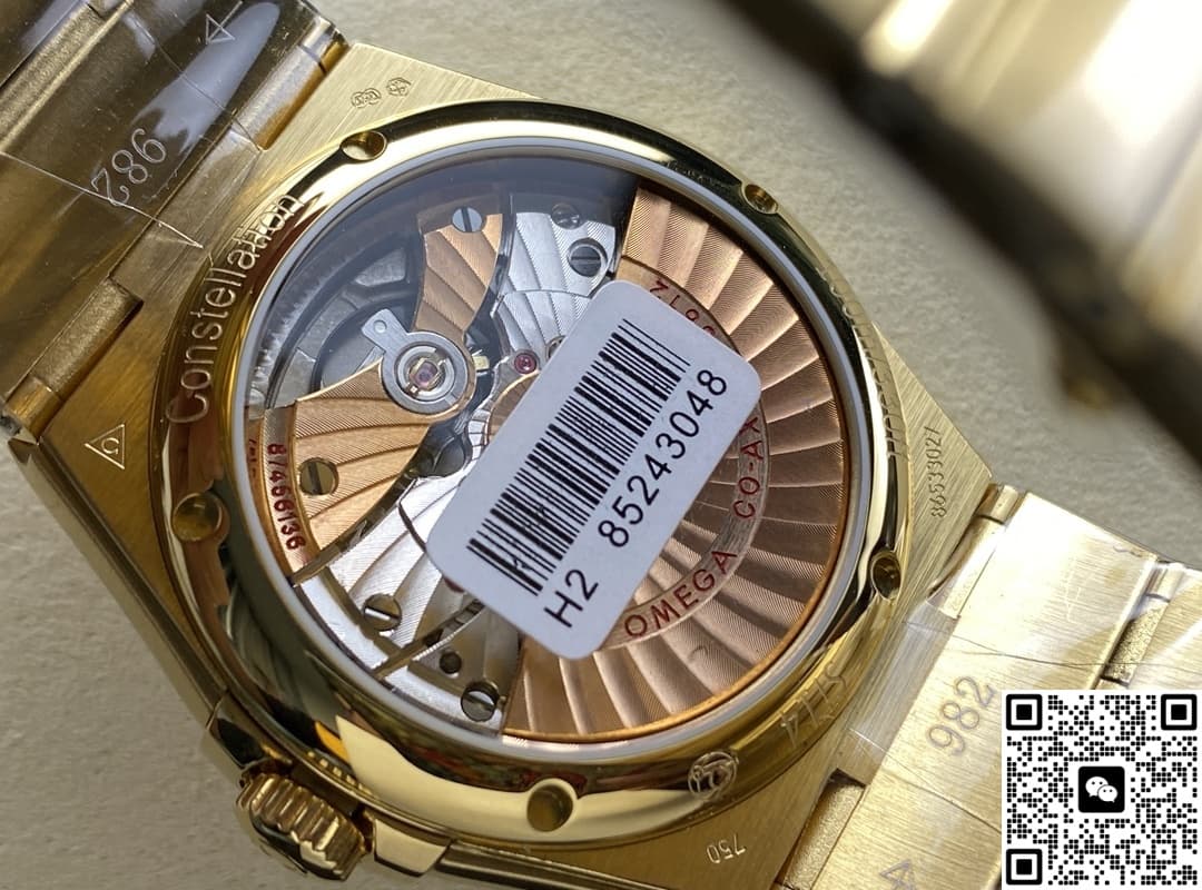 Omega Constellation 123.55.38.22.02.002 OM Factory Week Display