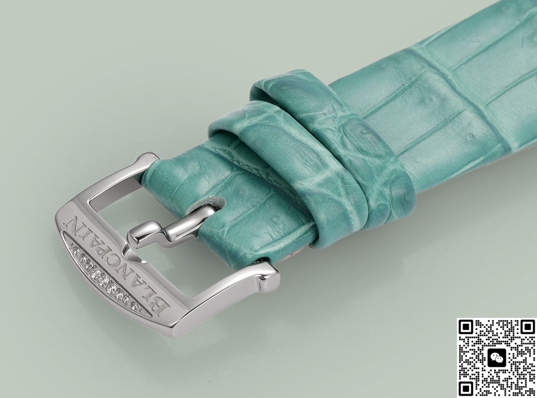 Blancpain Ladybird 3661A-1954-55B V+ Factory Green Strap