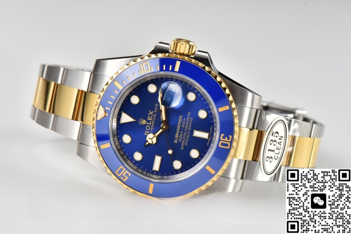 Rolex Submariner 116613LB-0005 Clean Factory Dark Blue Dial