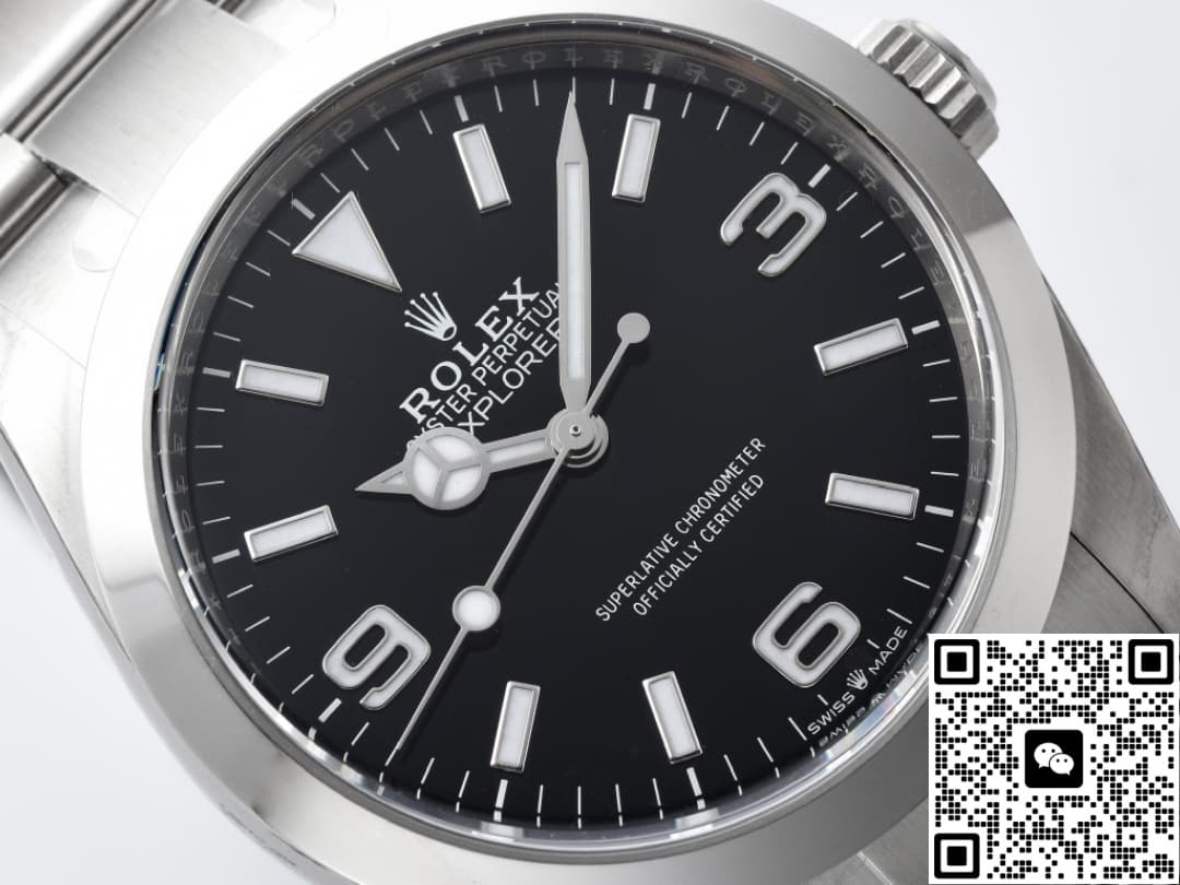 Rolex Explorer 114270-78690 Clean Factory Black Dial