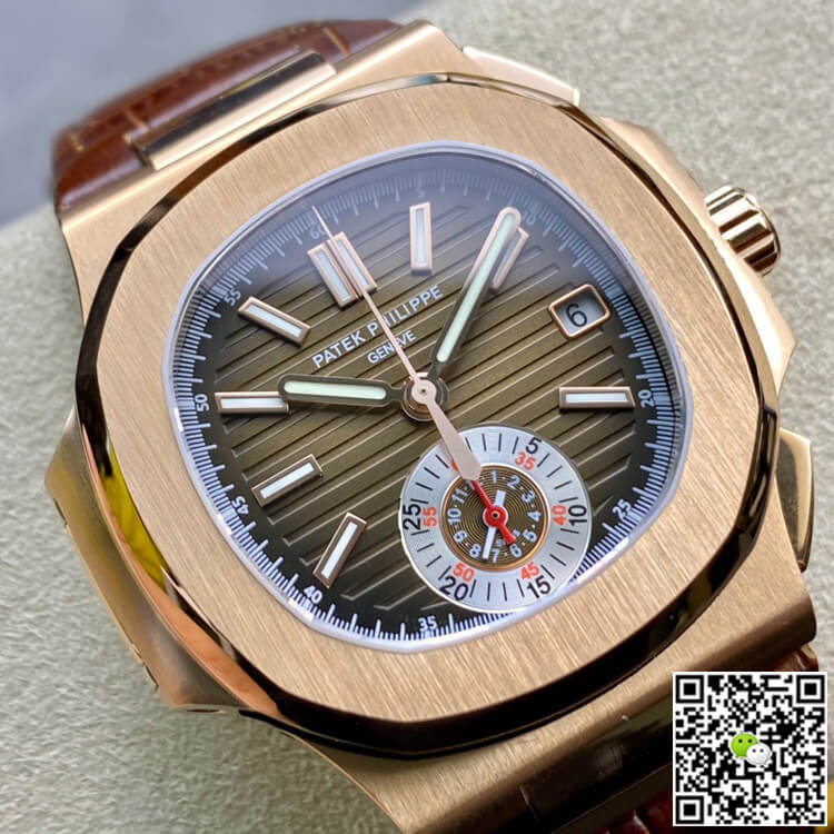 Patek Philippe Nautilus 5980R-001 3K Factory V2 Rose Gold