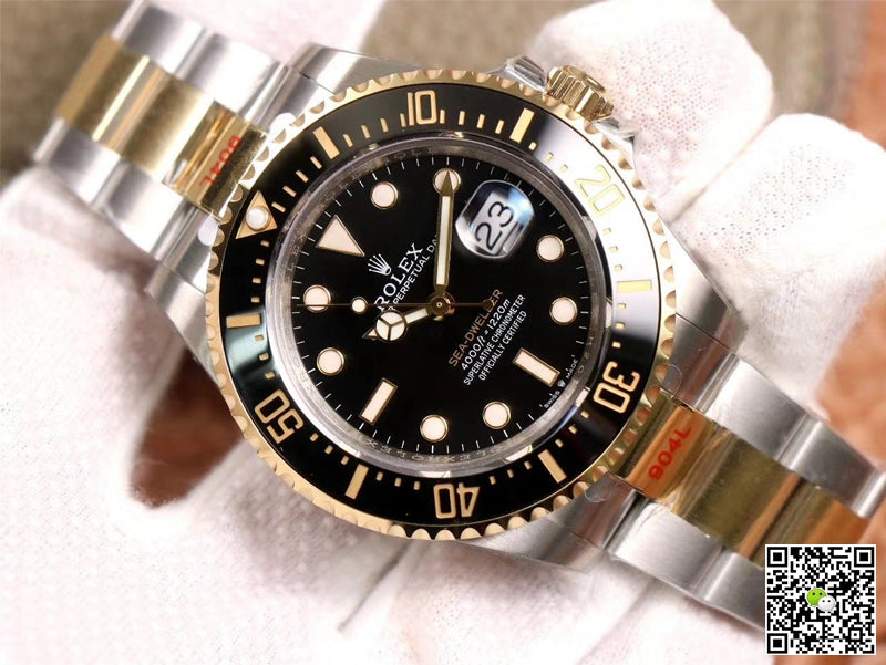 Rolex Sea Dweller M126603 V3 GM Factory Rose Gold Black Dial