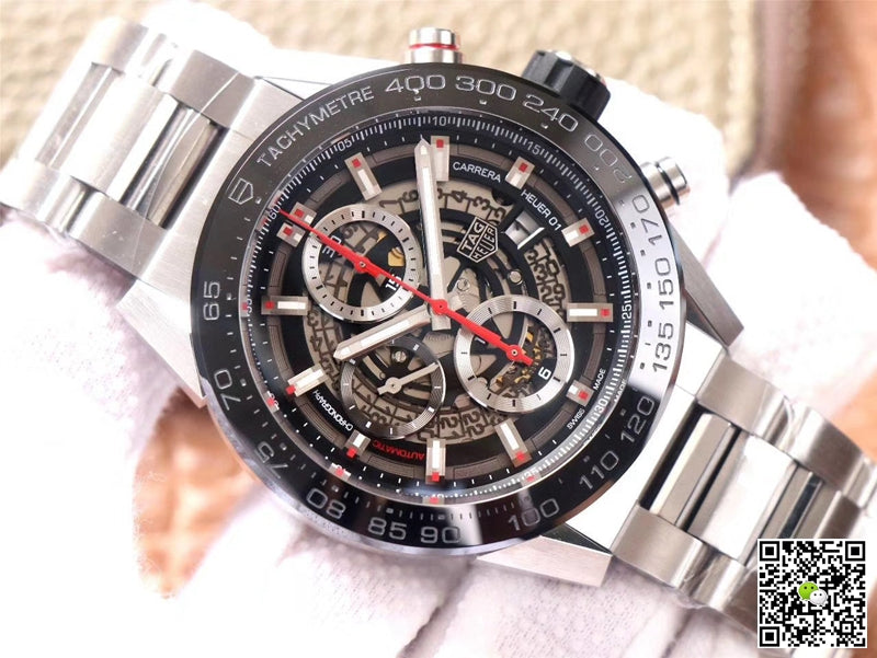 TAG Heuer Carrera CAR2A1W.BA0703 XF Factory Black Dial