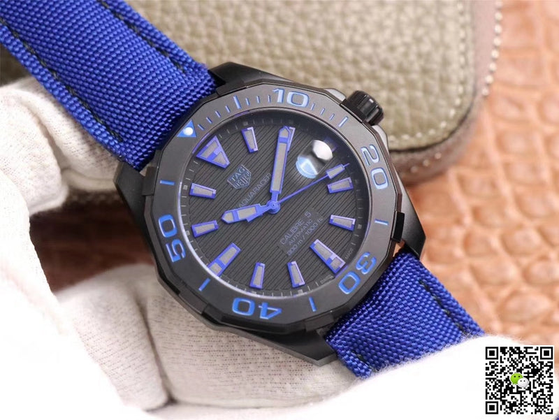 Tag Heuer Aquaracer WAY208C.RHZ4752 V6 Factory Black Dial