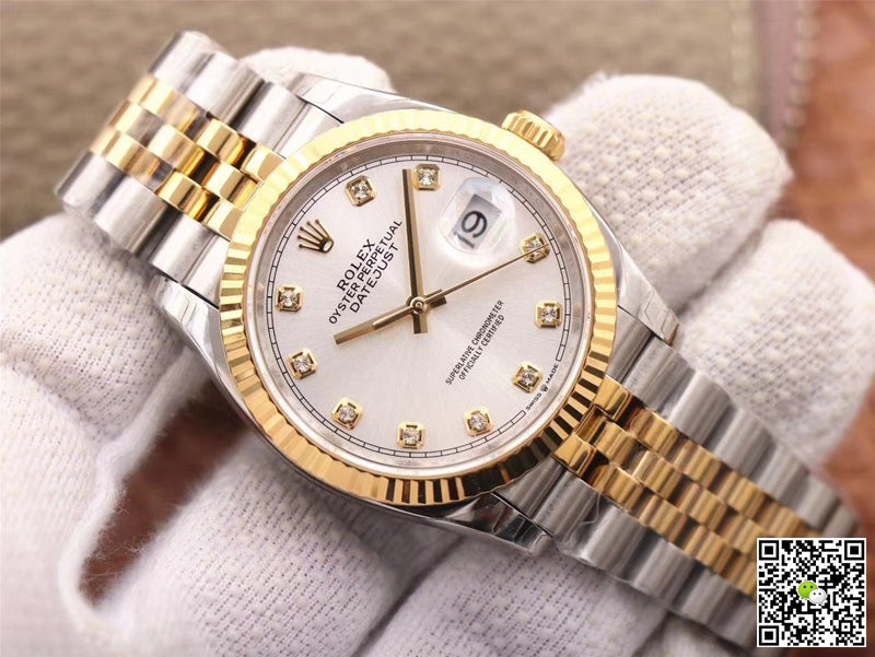 Rolex Datejust 126233 EW Factory White Dial