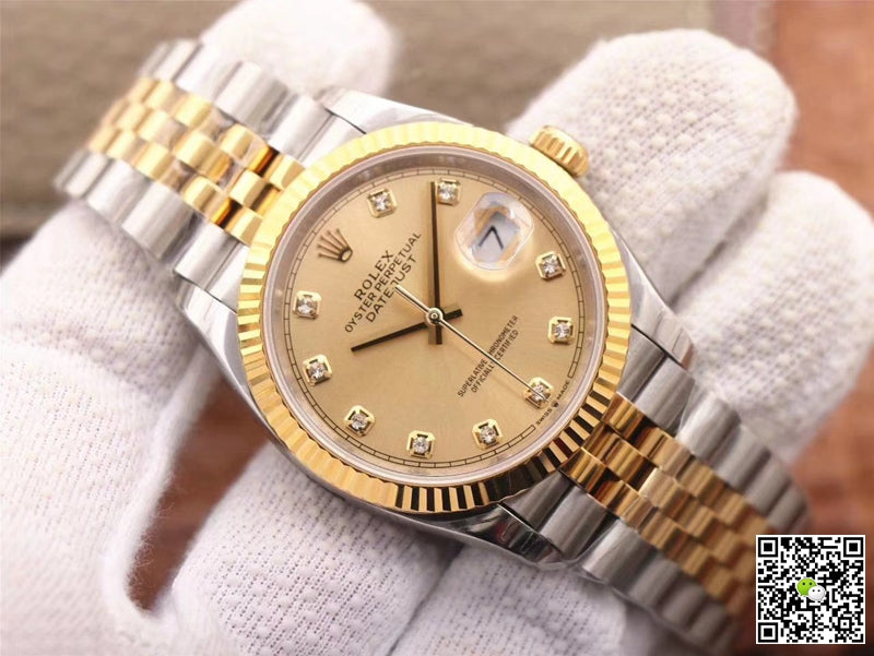 Rolex Datejust M126233-0017 EW Factory Champagne Dial